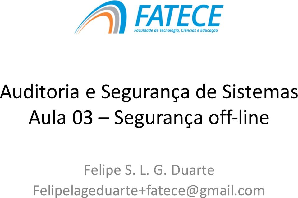 off- line Felipe S. L. G.