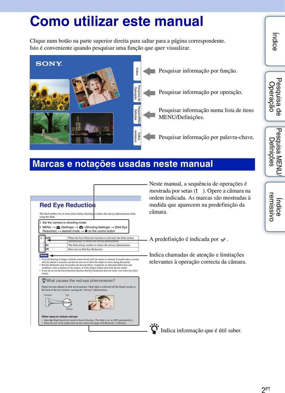 Pesquisar informação numa lista de itens MENU/. Pesquisar informação por palavra-chave.