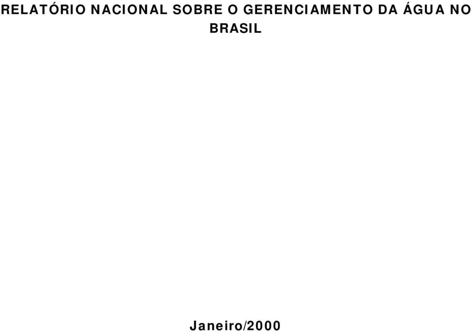 GERENCIAMENTO DA