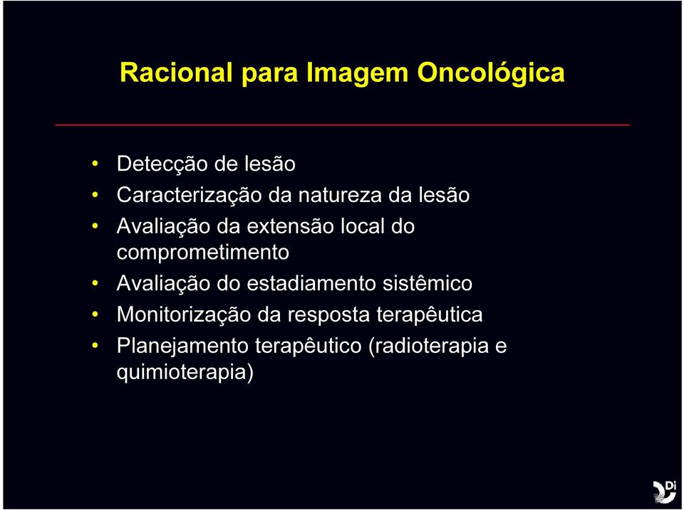 comprometimento Avaliação do estadiamento sistêmico Monitorização