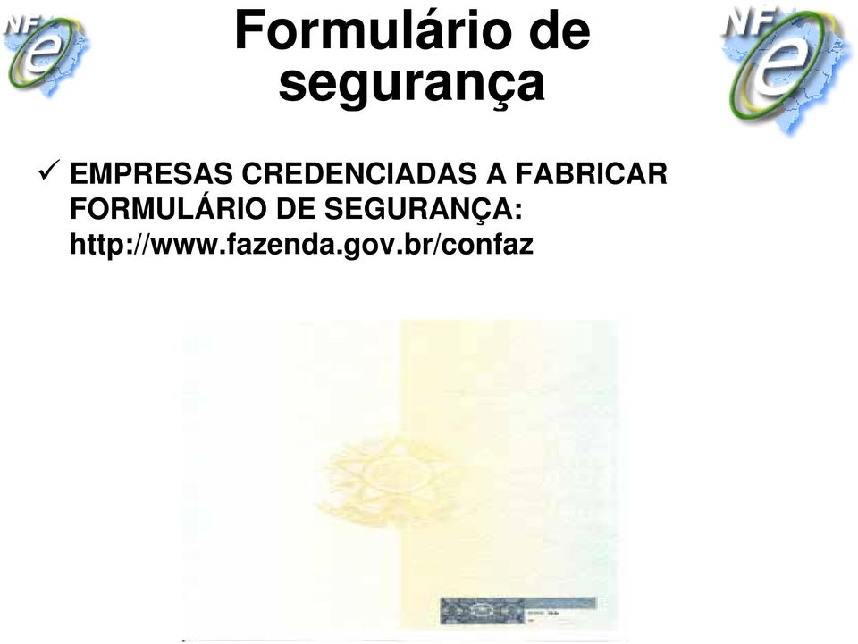 FABRICAR FORMULÁRIO DE