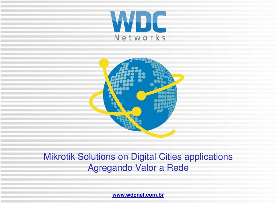 Digital Cities