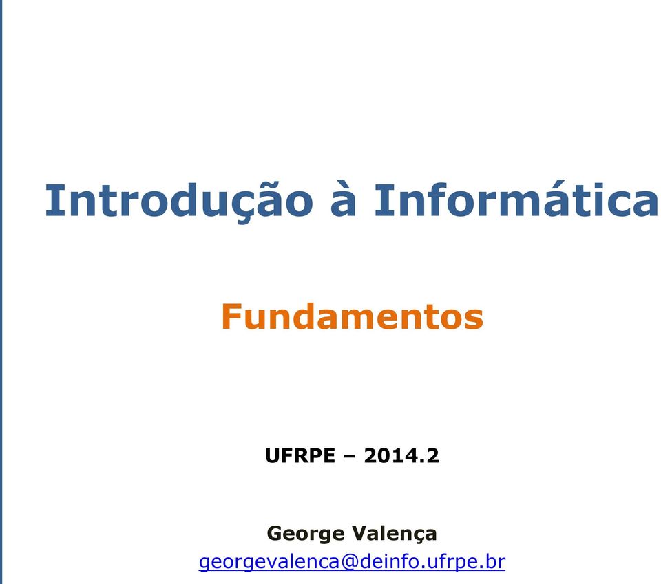 UFRPE 2014.