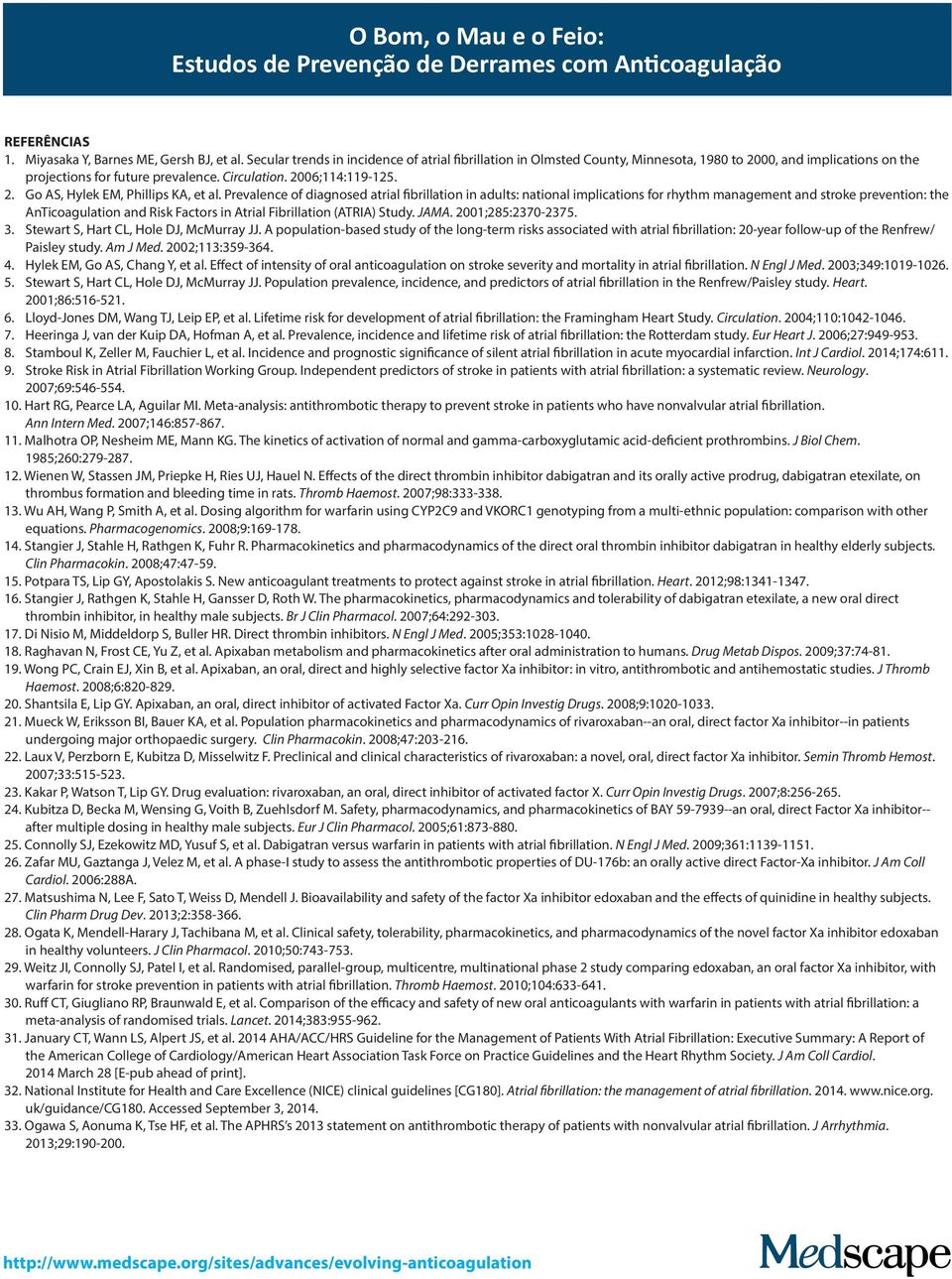 Prevalence of diagnosed atrial fibrillation in adults: national implications for rhythm management and stroke prevention: the AnTicoagulation and Risk Factors in Atrial Fibrillation (ATRIA) Study.