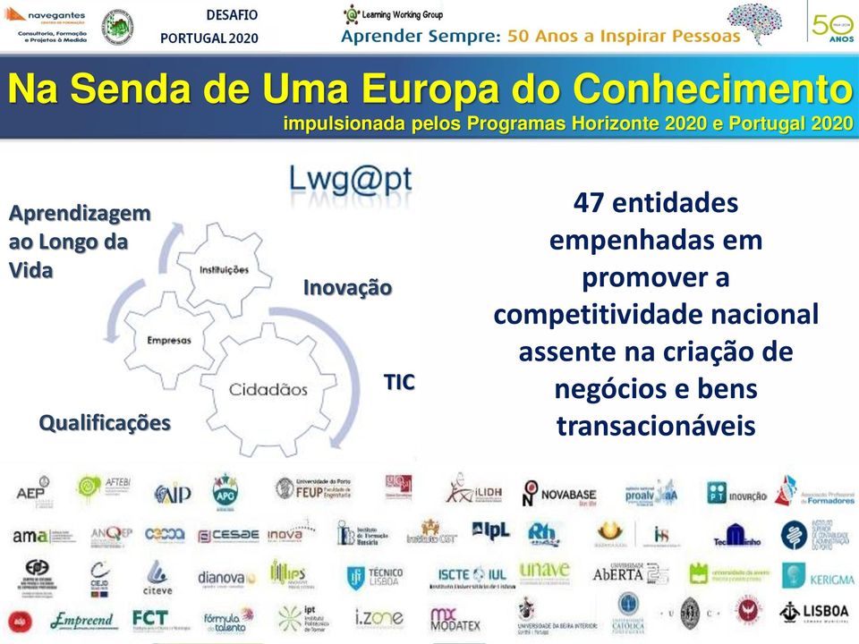 promover a competitividade nacional assente