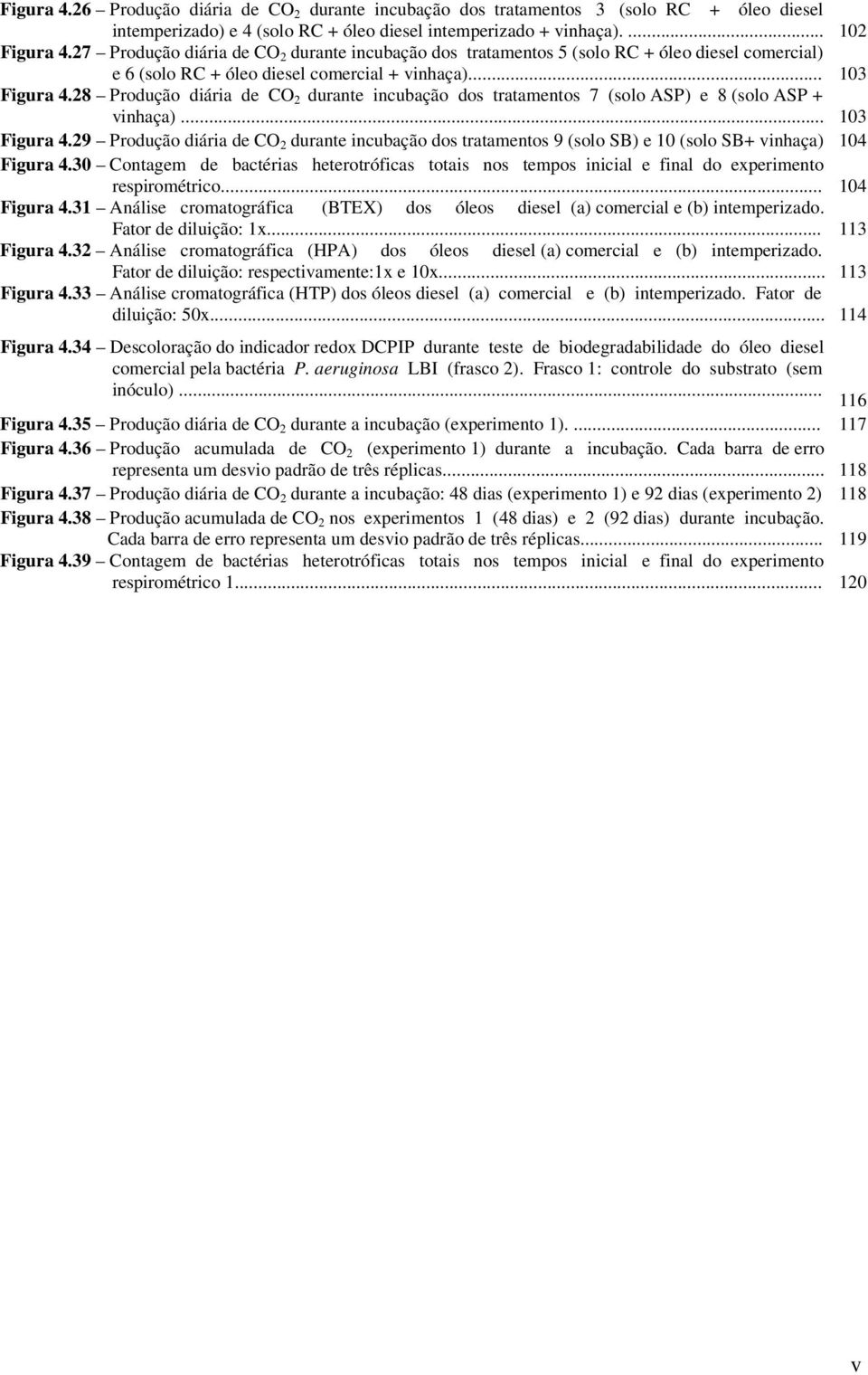 28 Produção diária de CO 2 durante incubação dos tratamentos 7 (solo ASP) e 8 (solo ASP + vinhaça)... 103 Figura 4.