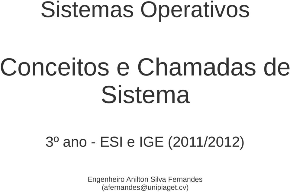 IGE (2011/2012) Engenheiro Anilton