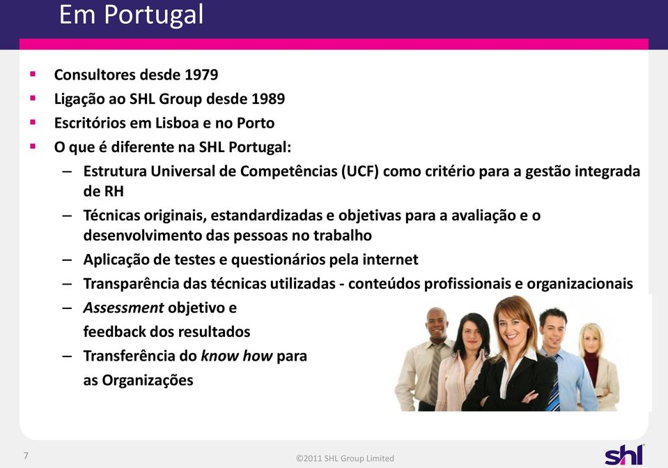 desenvolvimento das pessoas no trabalho Aplicação de testes e questionários pela internet Transparência das técnicas utilizadas - conteúdos