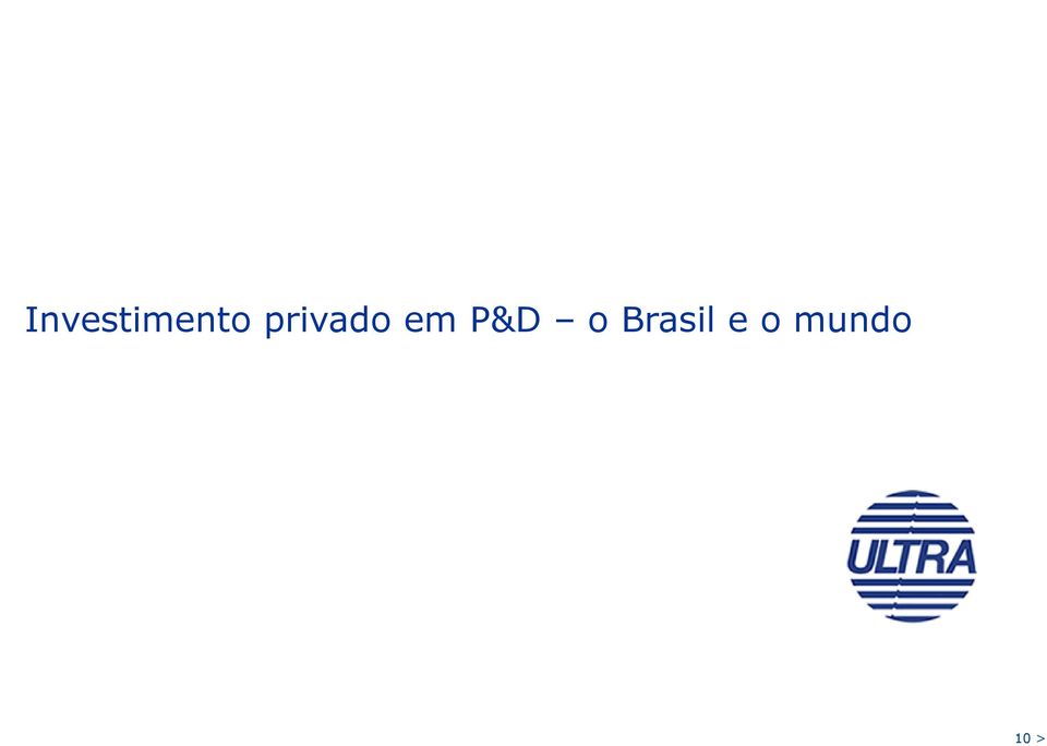 P&D o Brasil