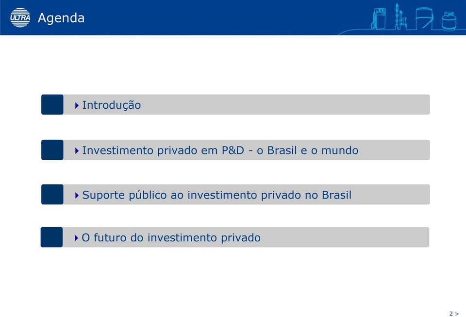 público ao investimento privado no