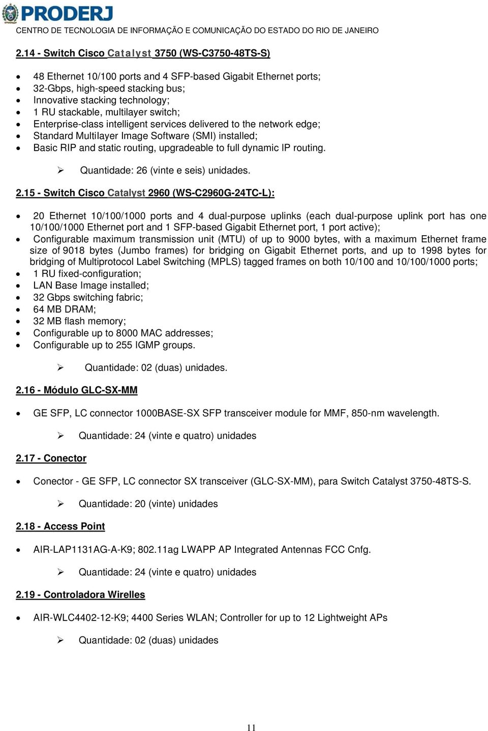 IP routing. Quantidade: 26