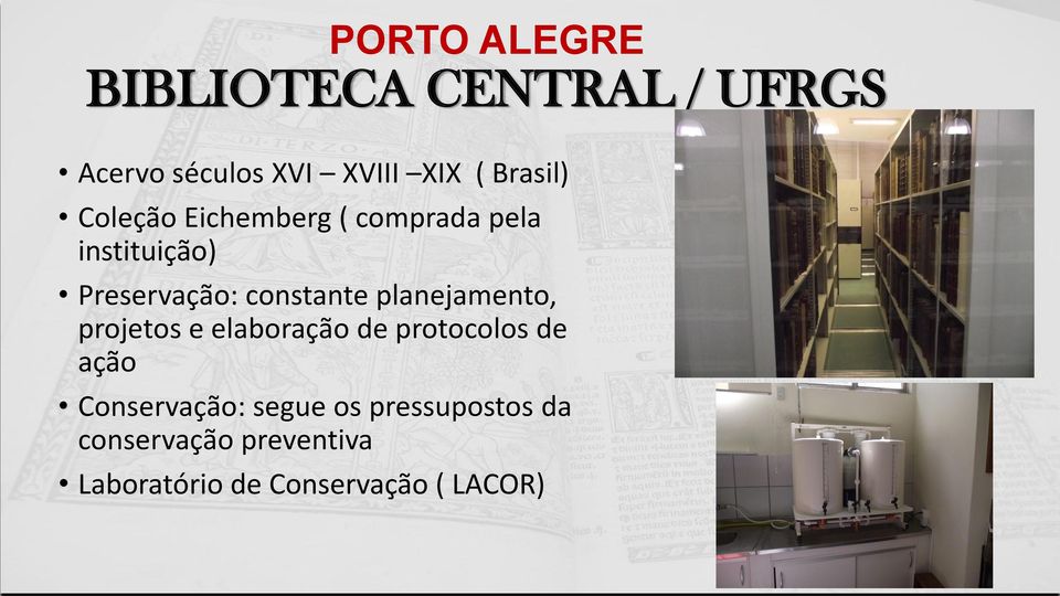 constante planejamento, projetos e elaboração de protocolos de ação