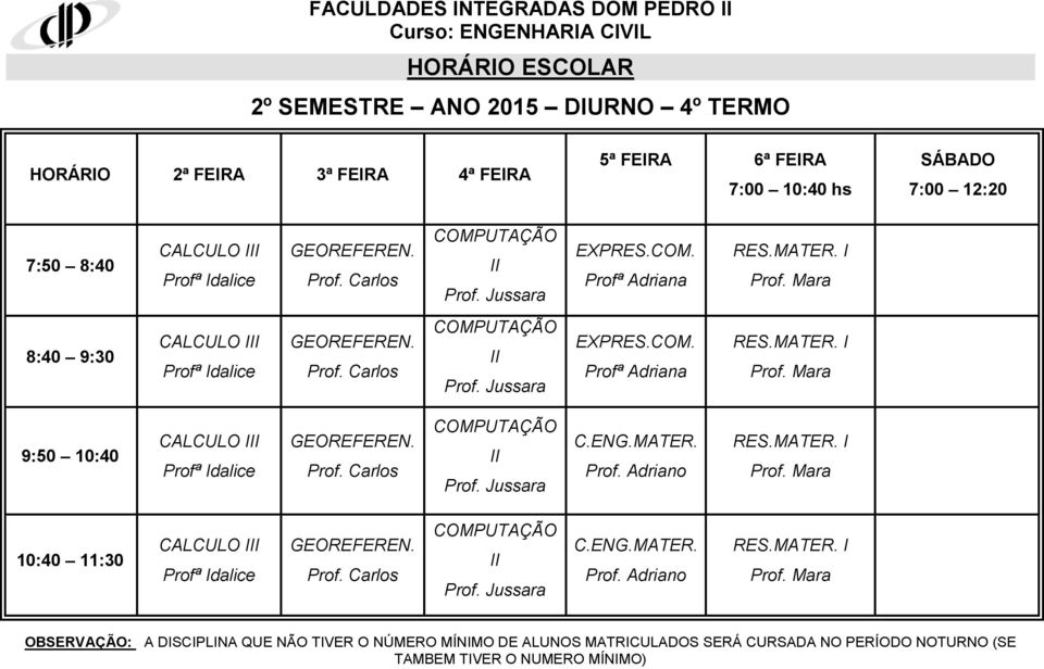 Prof. Carlos Prof. Jussara C.ENG.MATER.