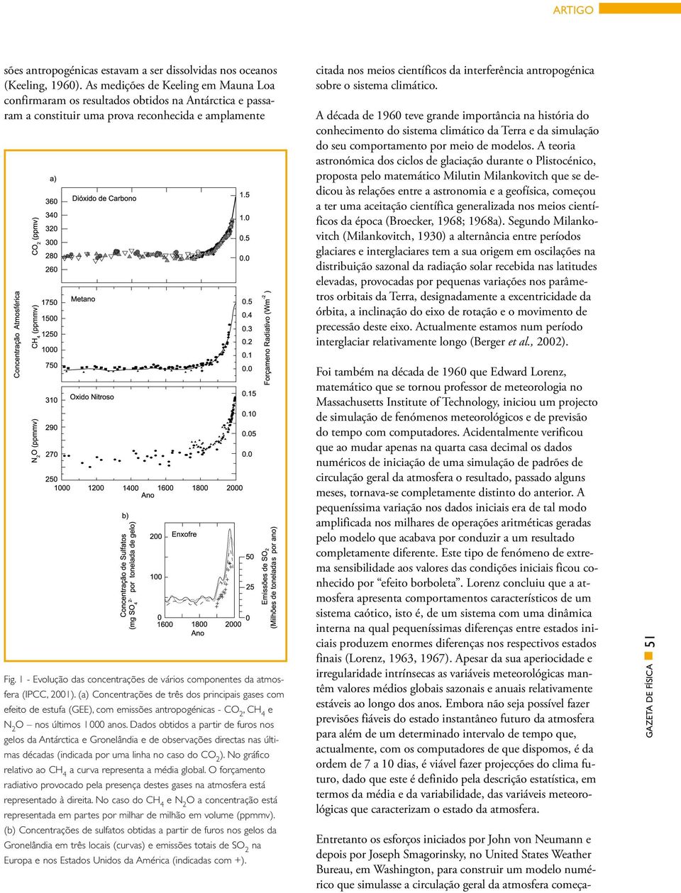 antropogénica sobre o sistema climático. A década de 1960 teve grande importância na história do conhecimento do sistema climático da Terra e da simulação do seu comportamento por meio de modelos.