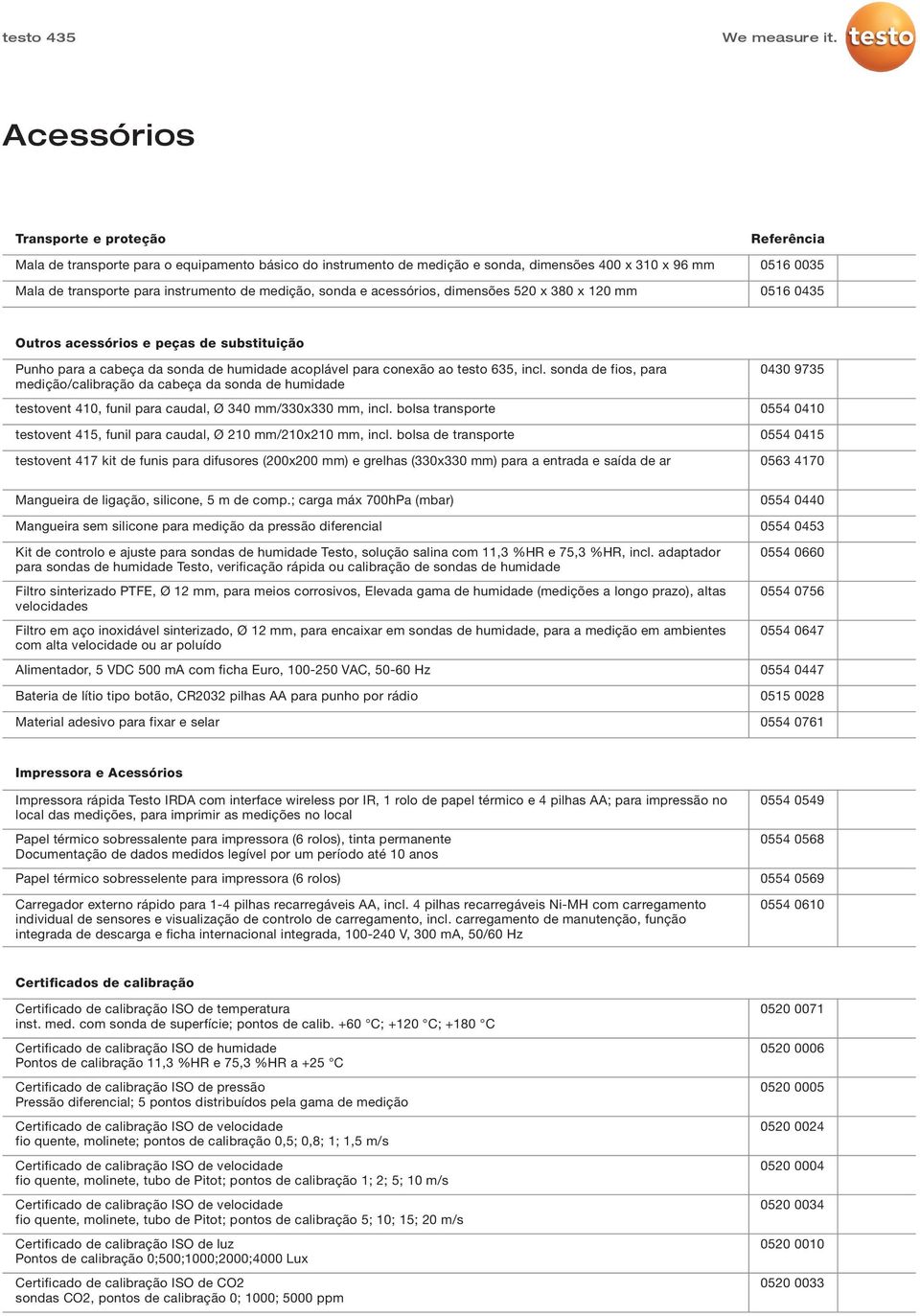 sonda de fios, para /calibração da cabeça da sonda de humidade testovent 410, funil para caudal, Ø 340 mm/330x330 mm, incl.