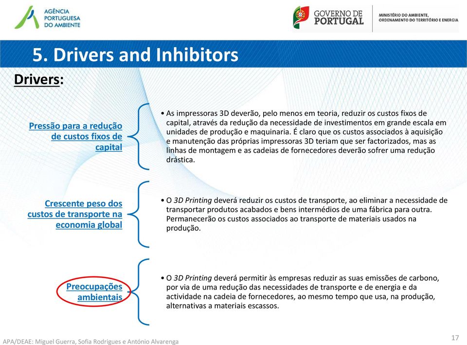 É claro que os custos associados à aquisição e manutenção das próprias impressoras 3D teriam que ser factorizados, mas as linhas de montagem e as cadeias de fornecedores deverão sofrer uma redução