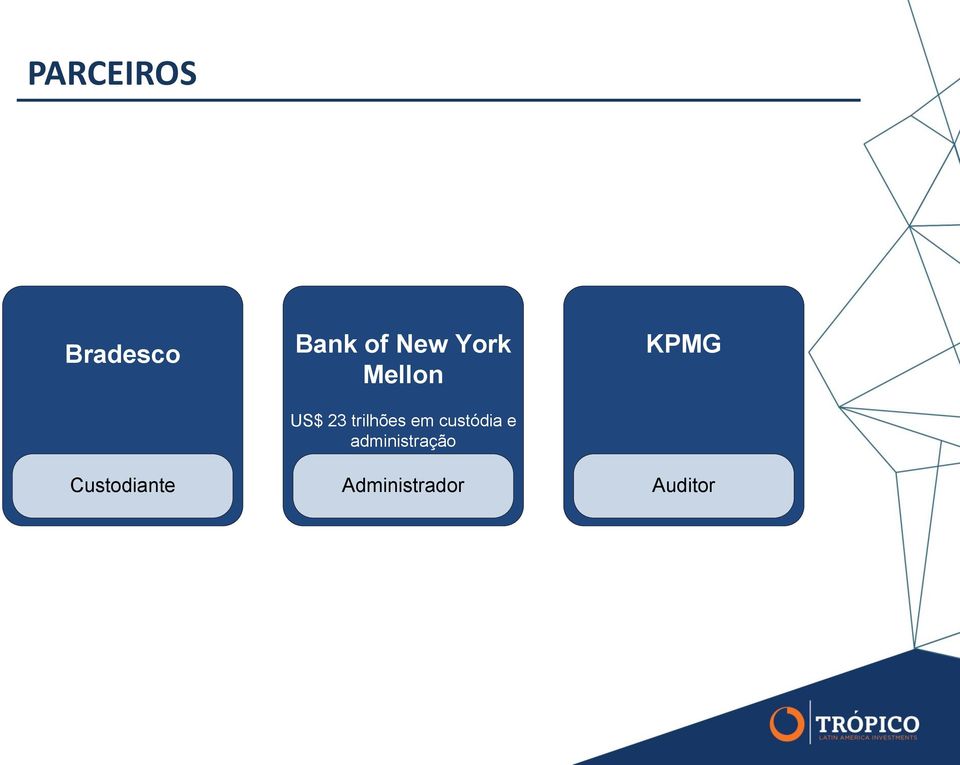 custódia e administração KPMG