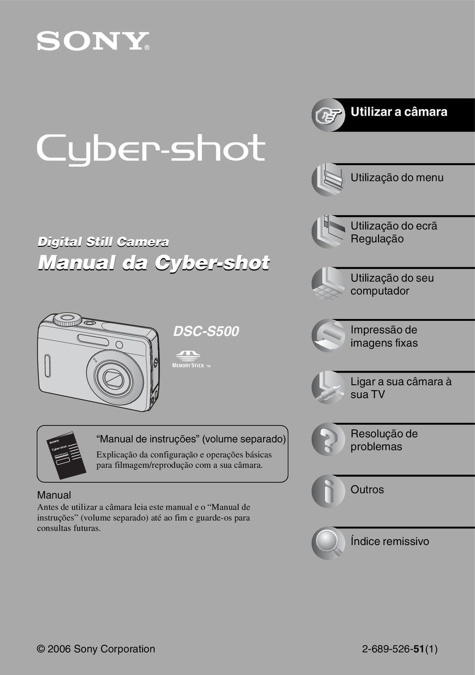 configuração e operações básicas para filmagem/reprodução com a sua câmara.