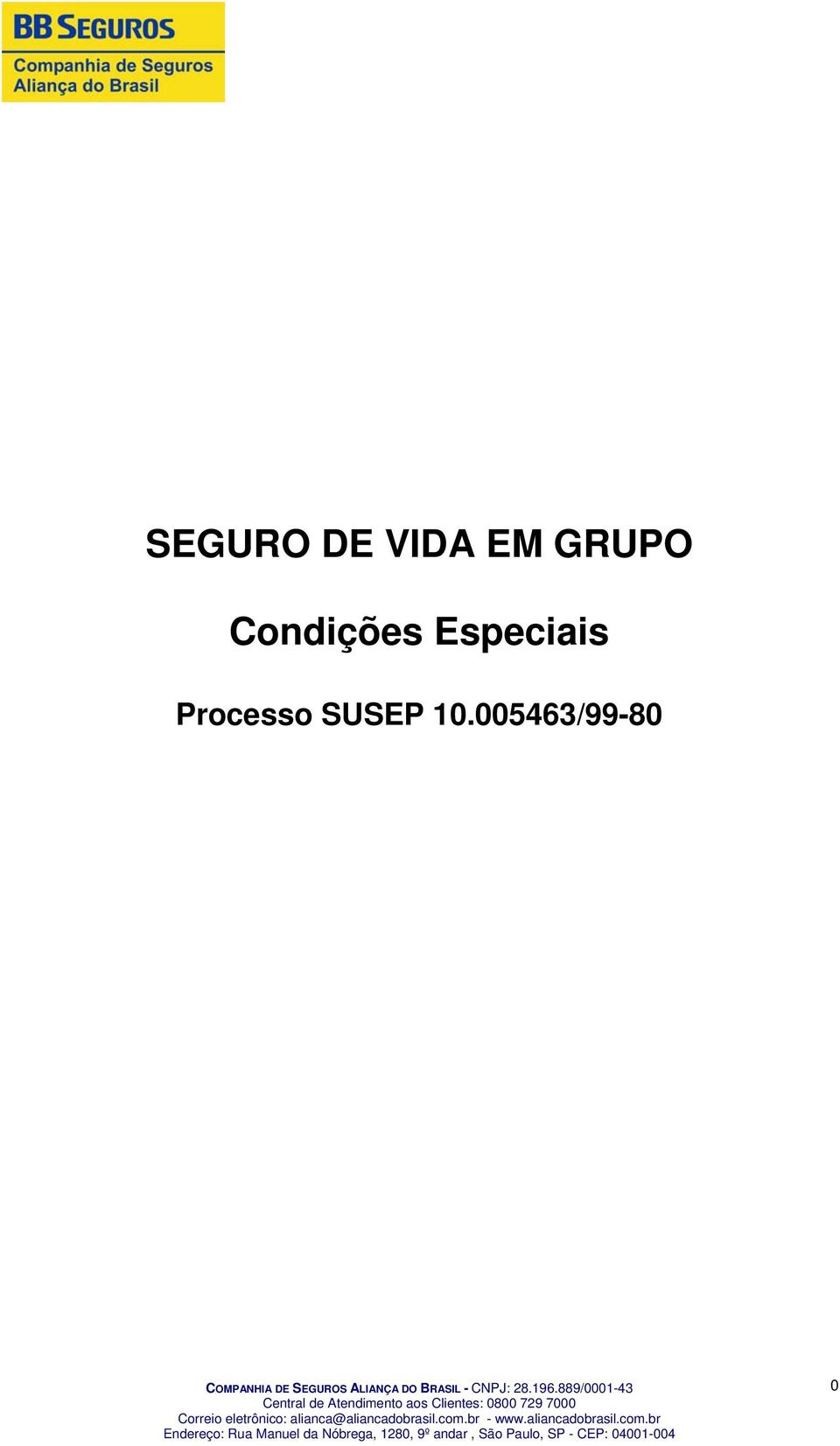 Especiais Processo