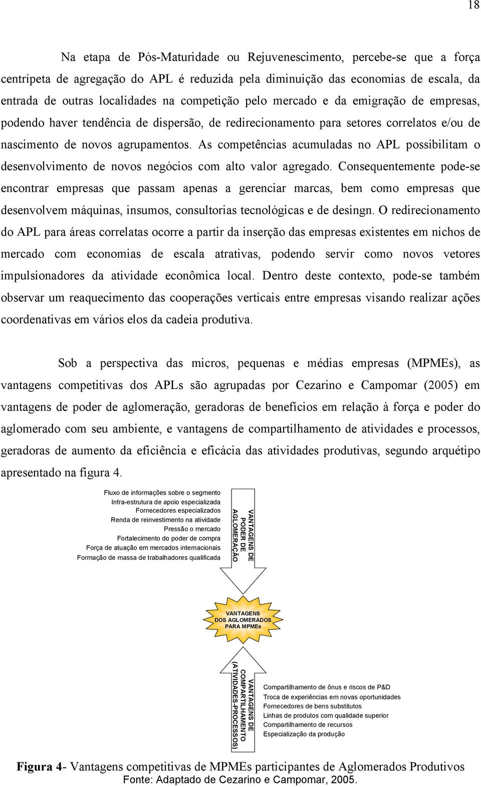 As competências acumuladas no APL possibilitam o desenvolvimento de novos negócios com alto valor agregado.