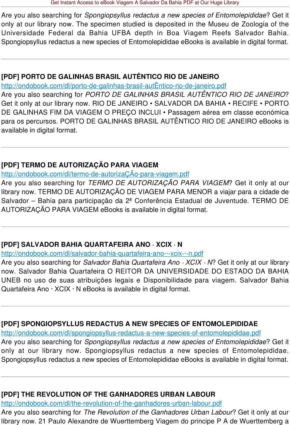 Spongiopsyllus redactus a new species of Entomolepididae ebooks is [PDF] PORTO DE GALINHAS BRASIL AUTÊNTICO RIO DE JANEIRO http://ondobook.com/dl/porto-de-galinhas-brasil-autêntico-rio-de-janeiro.