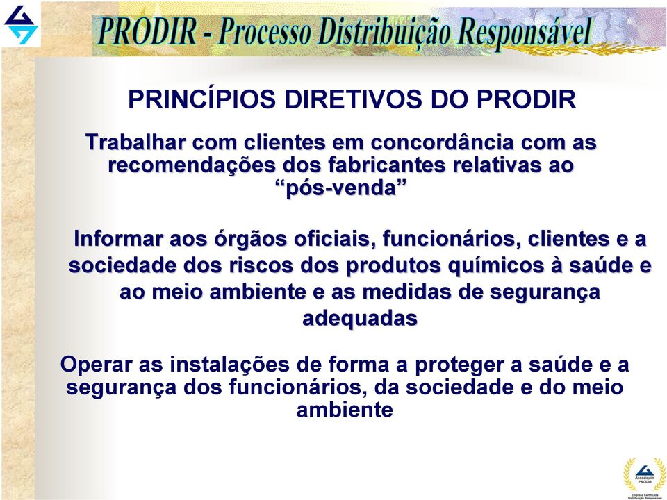 dos riscos dos produtos químicos à saúde e ao meio ambiente e as medidas de segurança adequadas