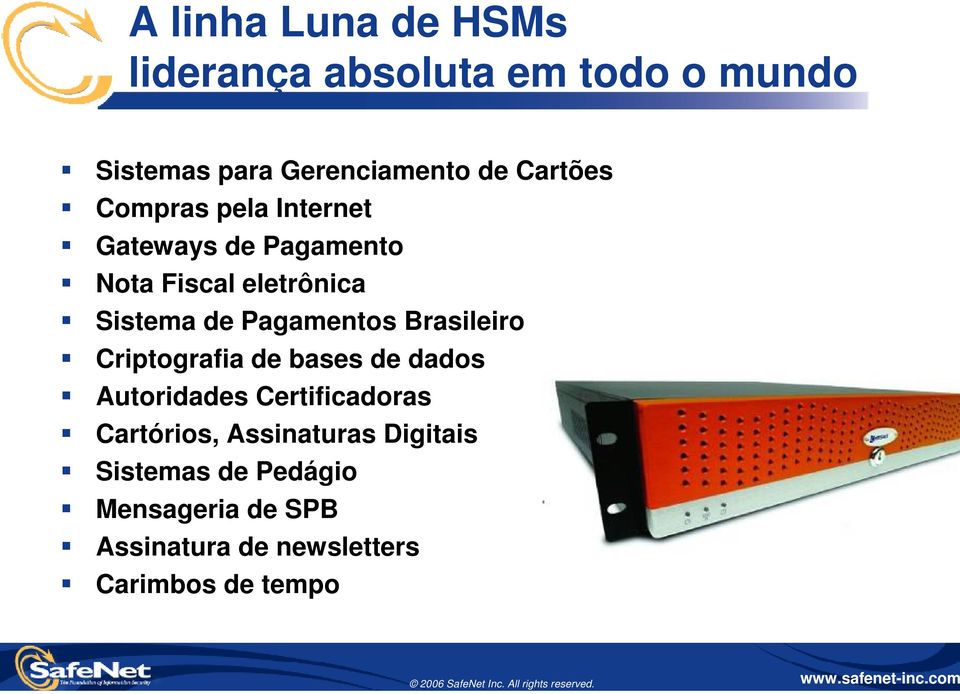 Pagamentos Brasileiro Criptografia de bases de dados Autoridades Certificadoras Cartórios,