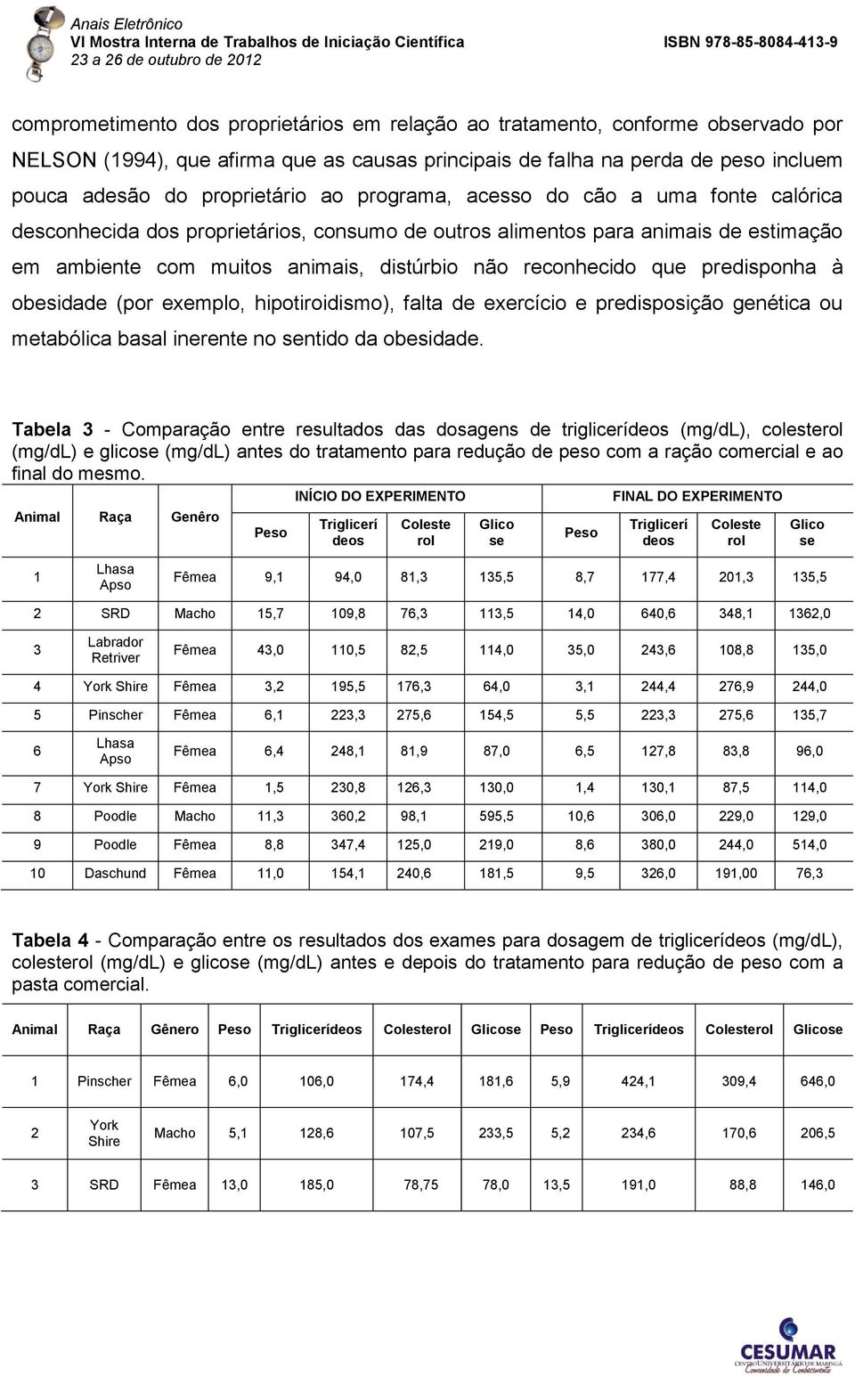 predisponha à obesidade (por exemplo, hipotiroidismo), falta de exercício e predisposição genética ou metabólica basal inerente no sentido da obesidade.