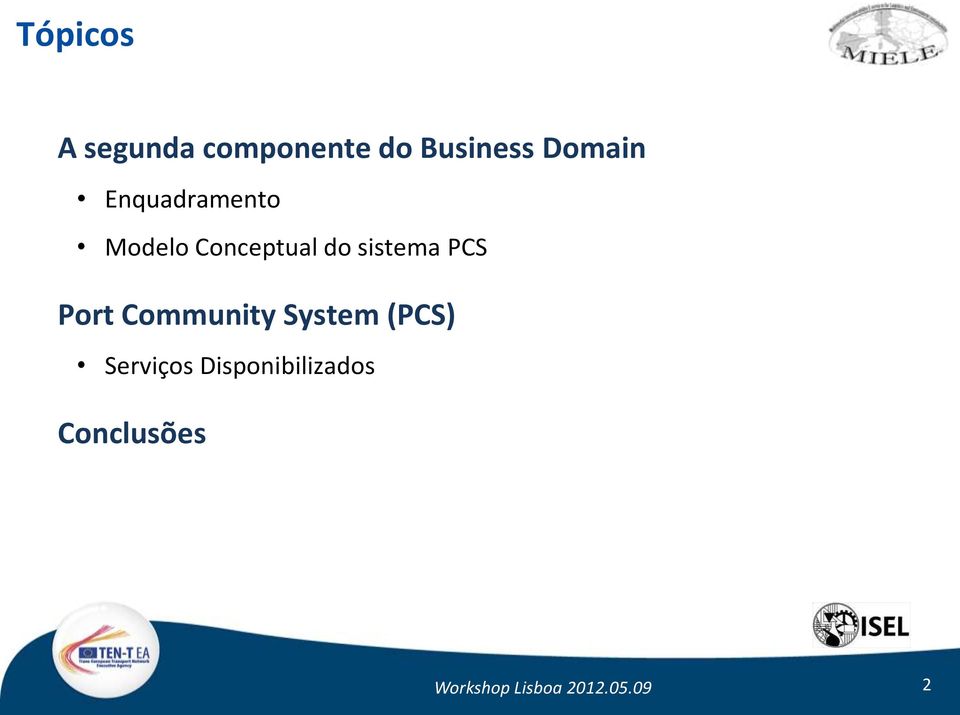 sistema PCS Port Community System (PCS)