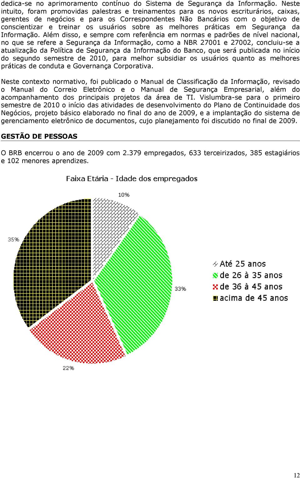 usuários sobre as melhores práticas em Segurança da Informação.