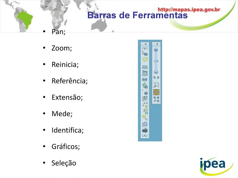 Referência; Extensão;