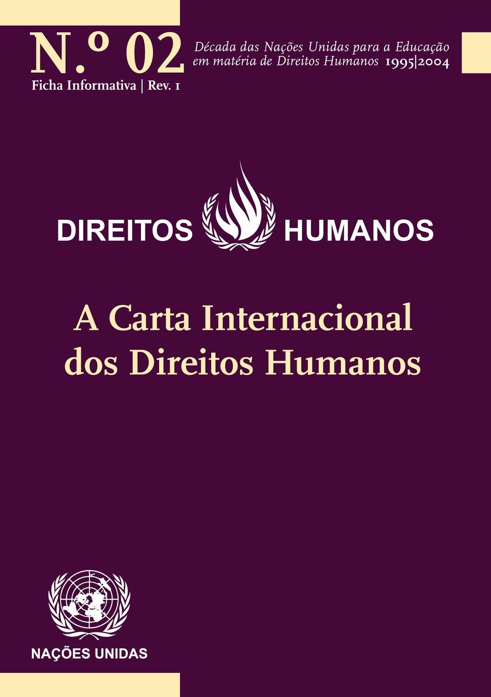 em matéria de Direitos Humanos 1995 2004