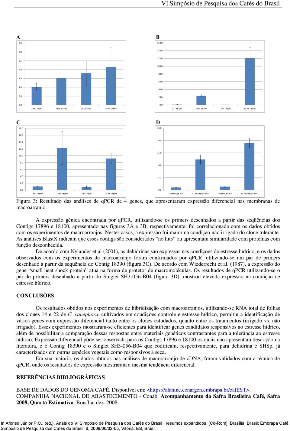 diferencial nas membranas de macroarranjo.