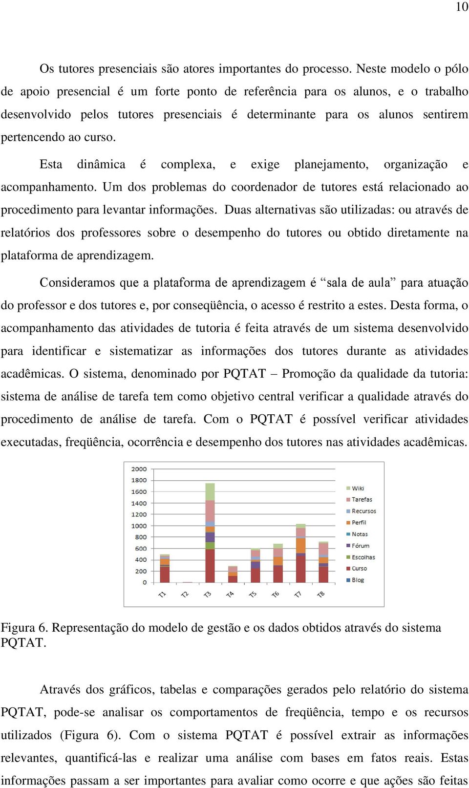 Esta dinâmica é complexa, e exige planejamento, organização e acompanhamento. Um dos problemas do coordenador de tutores está relacionado ao procedimento para levantar informações.