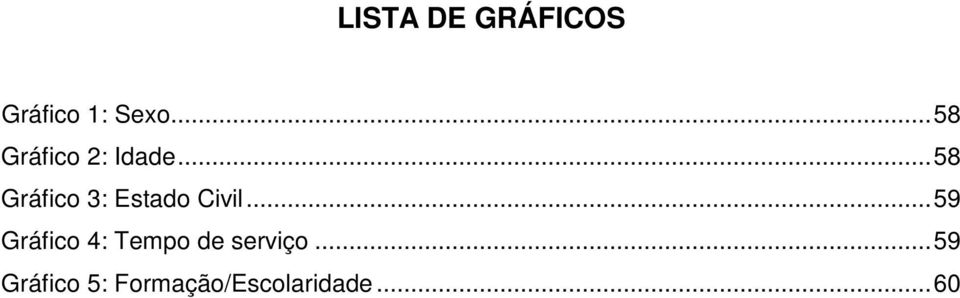 ..58 Gráfico 3: Estado Civil.