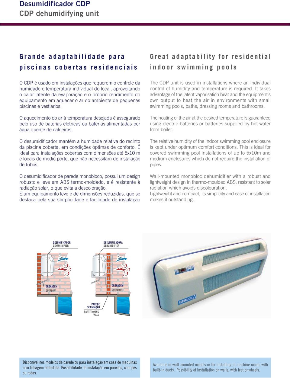 O aquecimento do ar à temperatura desejada é assegurado pelo uso de baterias elétricas ou baterias alimentadas por água quente de caldeiras.