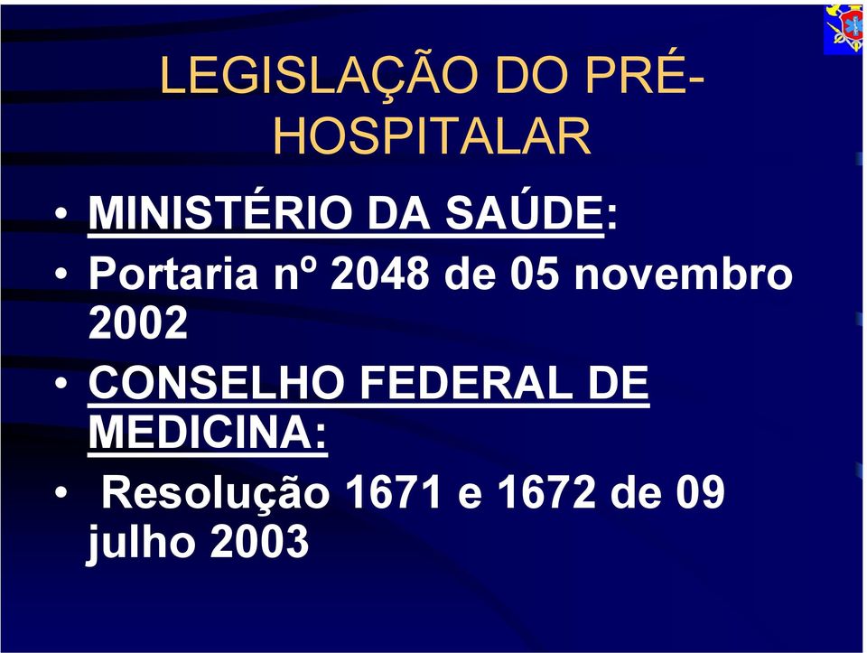 de 05 novembro 2002 CONSELHO FEDERAL