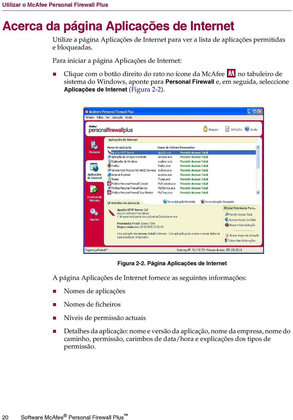 Aplicações de Internet (Figura 2-2). Figura 2-2.