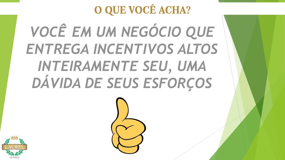 ENTREGA INCENTIVOS ALTOS