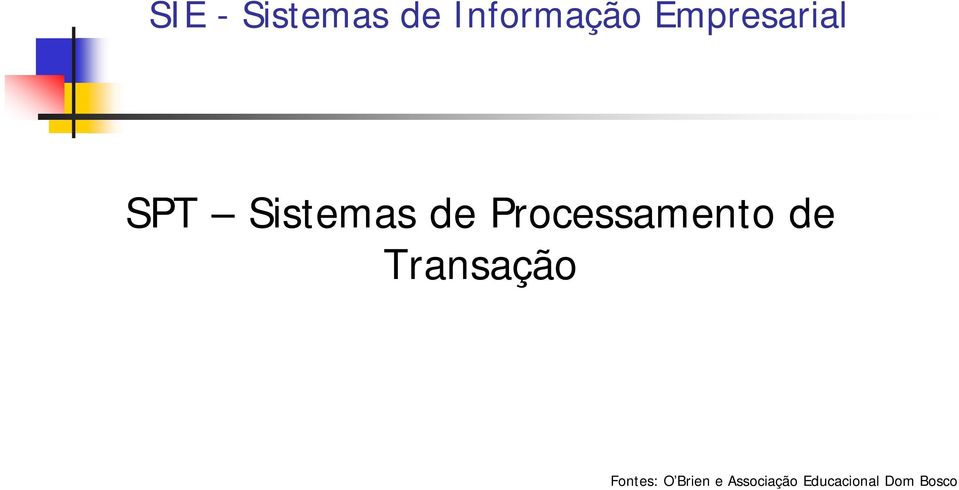 Processamento de Transação