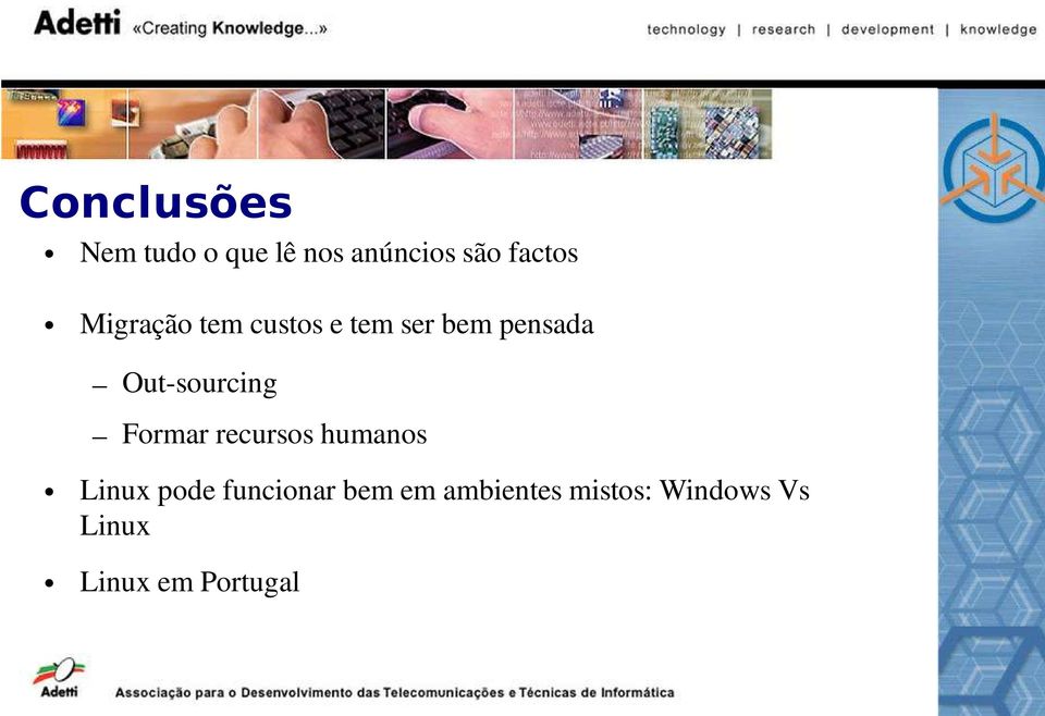 sourcing Formar recursos humanos Linux pode