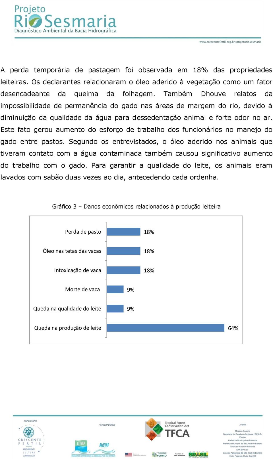 Este fato gerou aumento do esforço de trabalho dos funcionários no manejo do gado entre pastos.