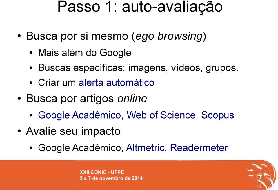 Criar um alerta automático Busca por artigos online Google