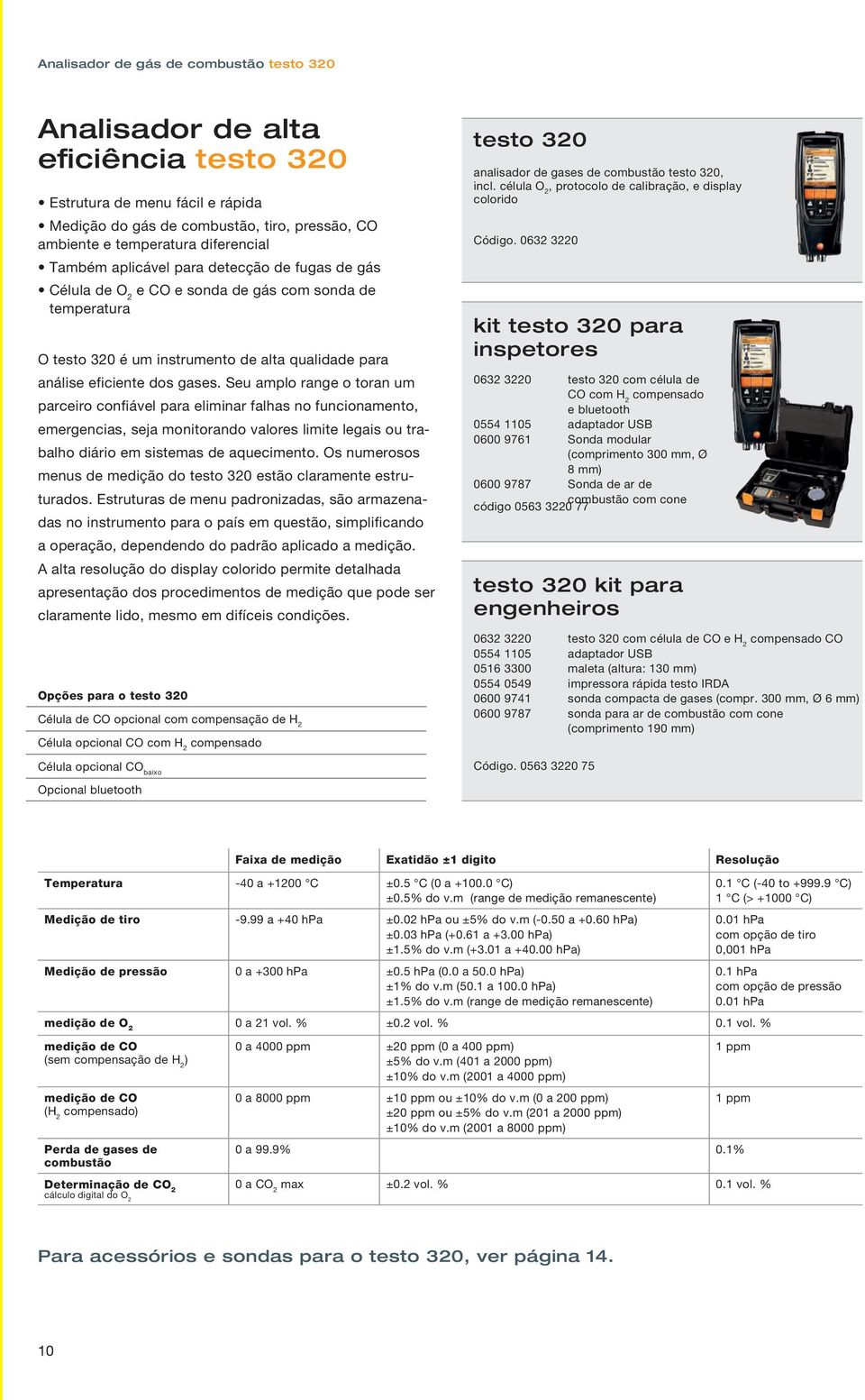 Seu amplo range o toran um parceiro confiável para eliminar falhas no funcionamento, emergencias, seja monitorando valores limite legais ou trabalho diário em sistemas de aquecimento.