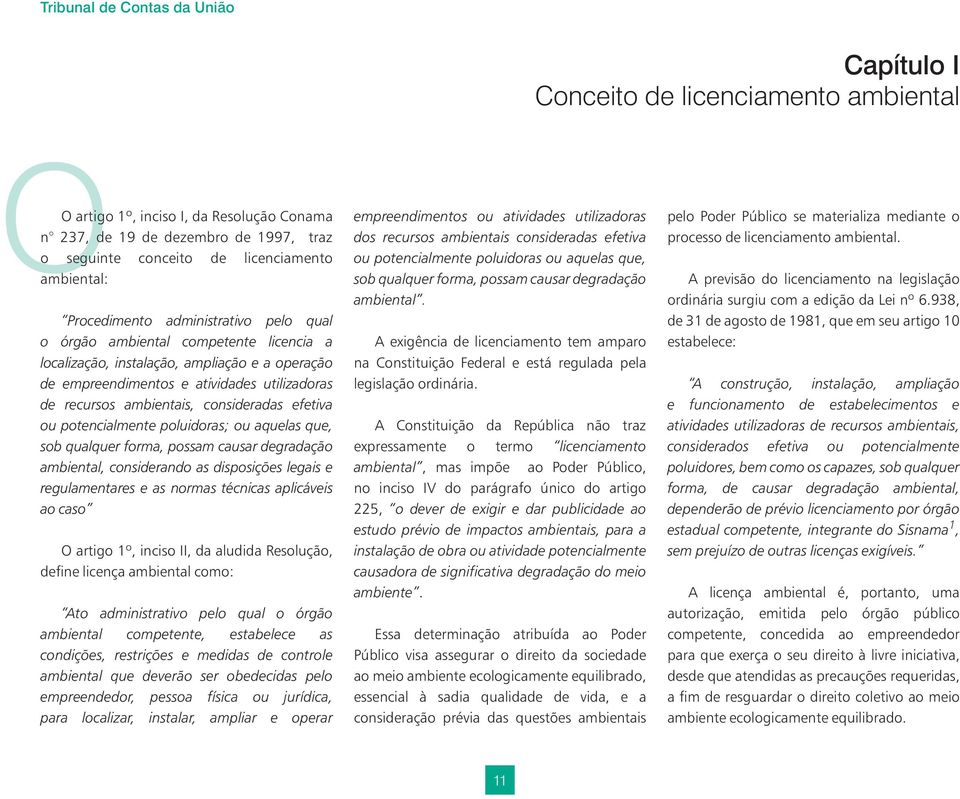 ambientais, consideradas efetiva ou potencialmente poluidoras; ou aquelas que, sob qualquer forma, possam causar degradação ambiental, considerando as disposições legais e regulamentares e as normas