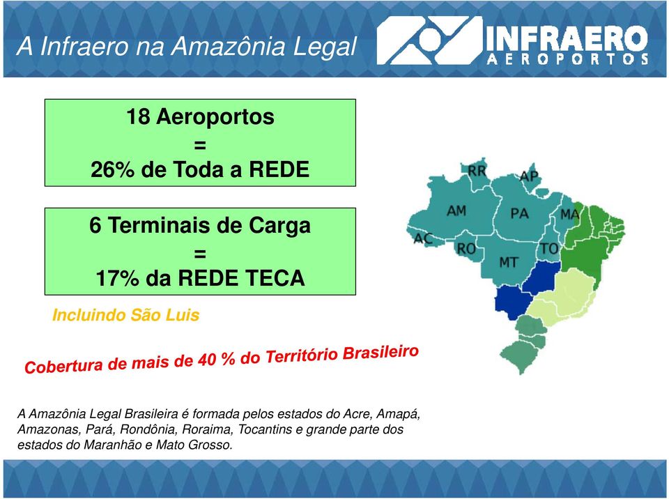 Legal Brasileira é formada pelos estados do Acre, Amapá, Amazonas, Pará,