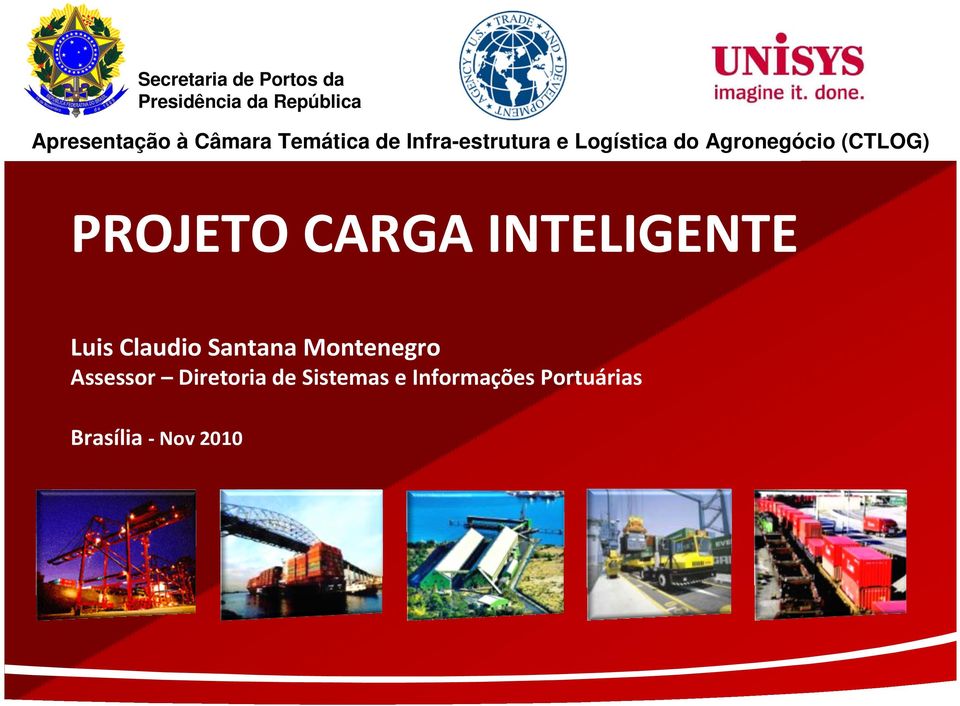 (CTLOG) PROJETO CARGA INTELIGENTE Luis Claudio Santana Montenegro