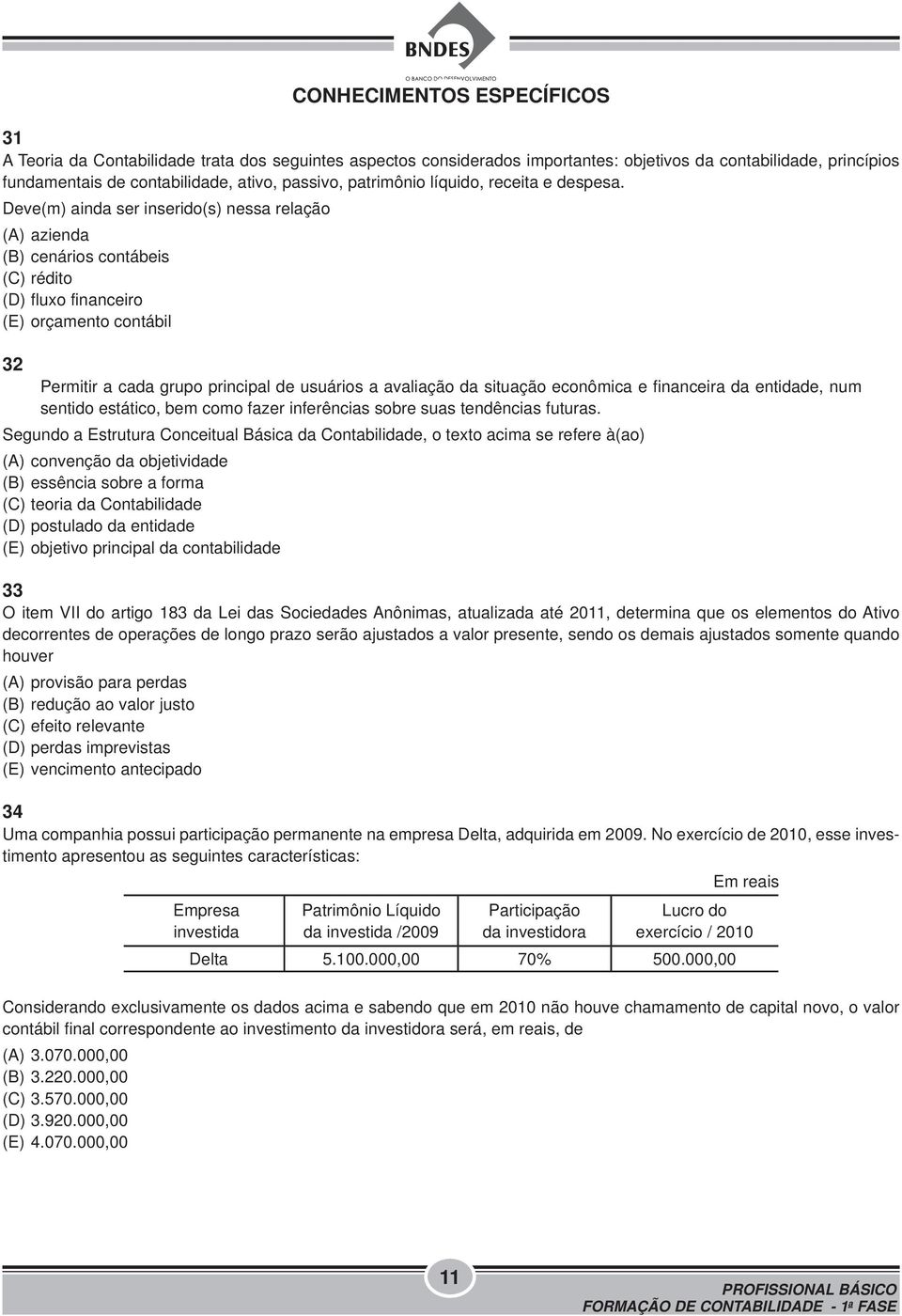 Deve(m) ainda ser inserido(s) nessa relação (A) azienda (B) cenários contábeis (C) rédito (D) fluxo financeiro (E) orçamento contábil 32 Permitir a cada grupo principal de usuários a avaliação da