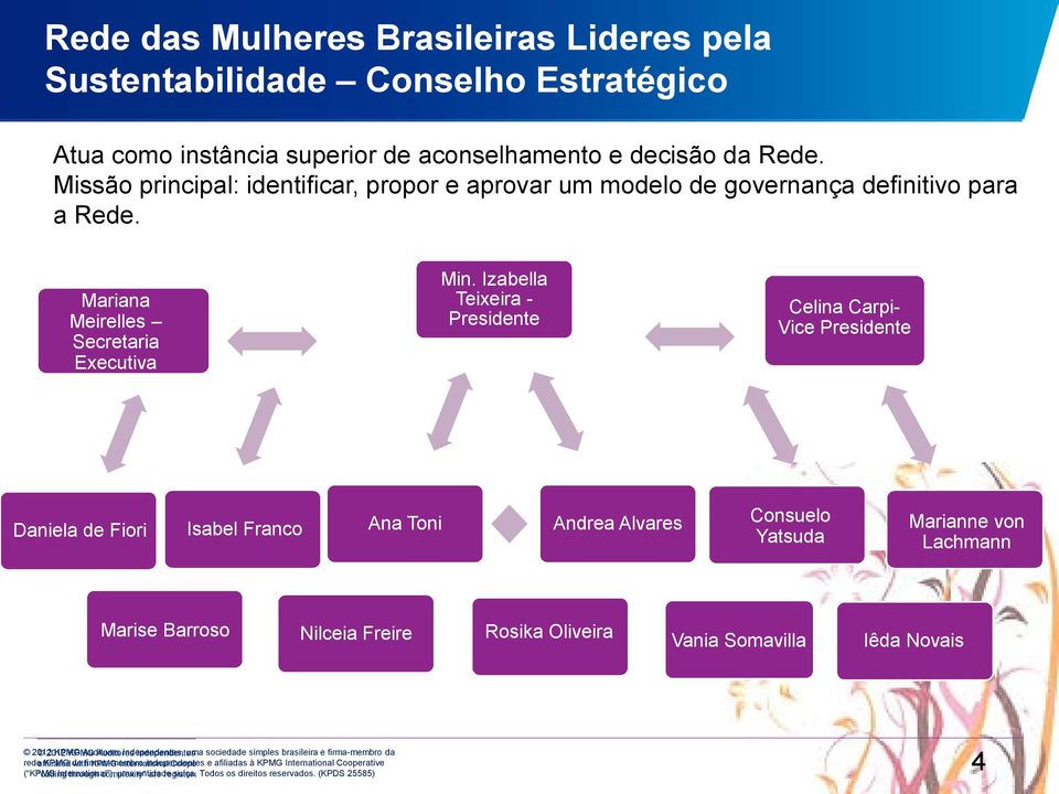 Mariana Meirelles Secretaria Executiva Min.